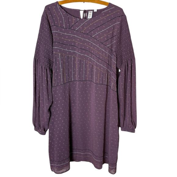 DOLAN Collection Women’s Sz XL Maddie Textured Tunic Dress - Picture 2 of 10